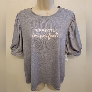 Rene Rofe Short Sleeve PJ Top